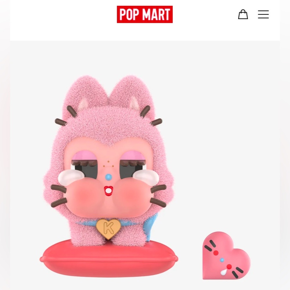 Pop mart cry baby crying for love series figures NWT